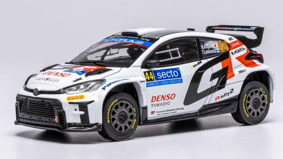 TOYOTA GR YARIS N.1 RALLY2 FINLAND 2024 KOGURE-LUHTINEN 1:43 Scala 1:43 Ixo Model