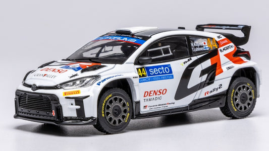 TOYOTA GR YARIS N.1 RALLY2 FINLAND 2024 KOGURE-LUHTINEN 1:43 Scala 1:43 Ixo Model