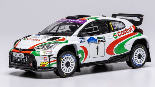 TOYOTA GR YARIS RALLY2 N.1 VOYONIC GRAMPIAN FOREST 2024 INGR.-KIHUR.1:43 Scala 1:43 Ixo Model