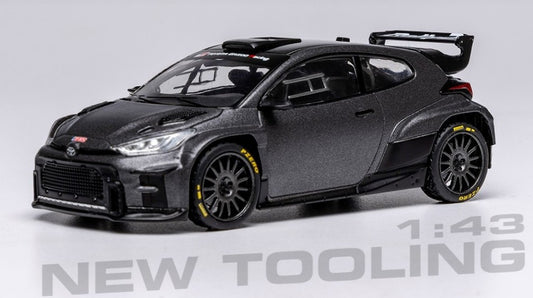 TOYOTA GR YARIS RALLY2 2024 GREY 1:43 Scala 1:43 Ixo Model