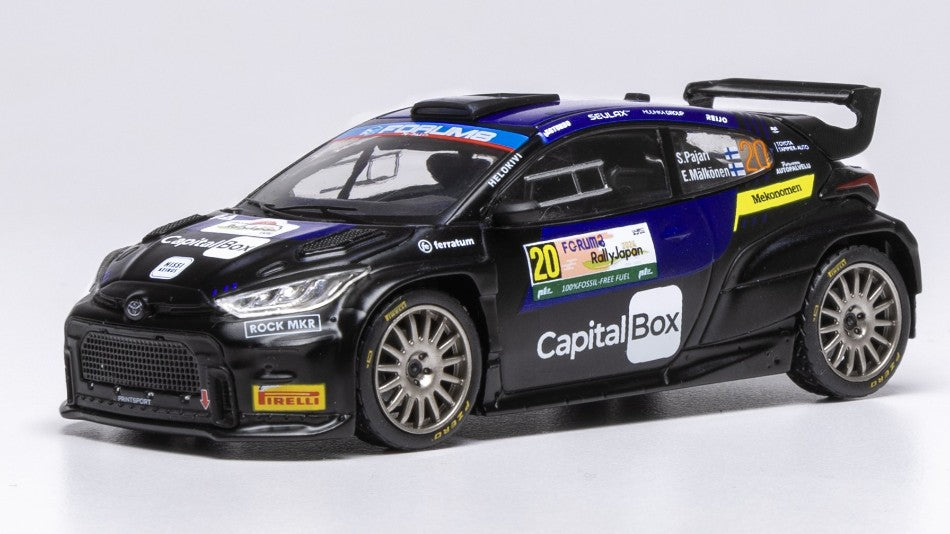 TOYOTA GR YARIS N.20 RALLY2 JAPAN 2024 PAJARI-MALKONEN 1:43 Scala 1:43 Ixo Model