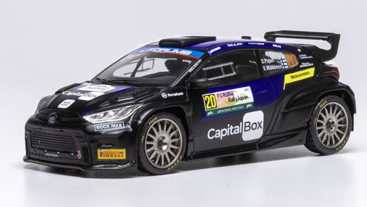 TOYOTA GR YARIS N.20 RALLY2 JAPAN 2024 PAJARI-MALKONEN 1:43 Scala 1:43 Ixo Model