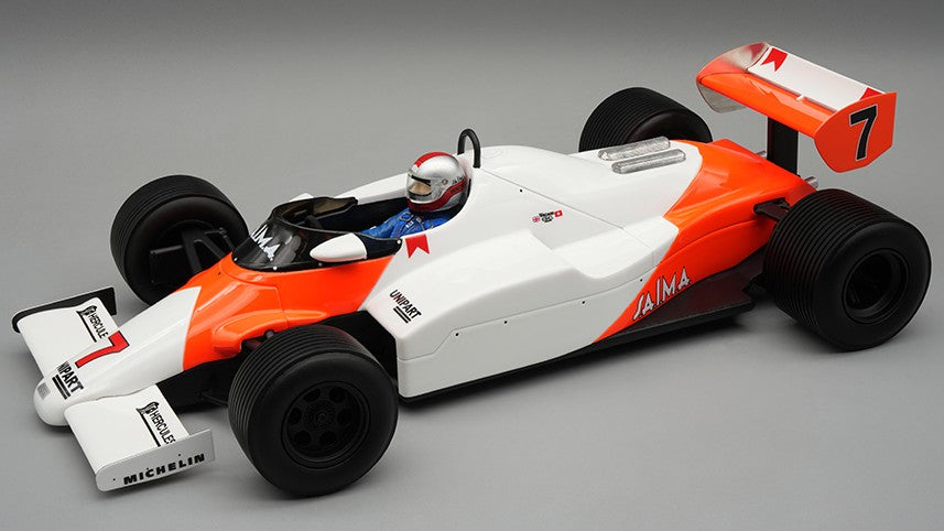 MCLAREN MP4/1C N.7 MONACO GP 1983 J.WATSON (RAIN TYRES) W/DRIVER 1:18 Scala 1:18 Tecnomodel