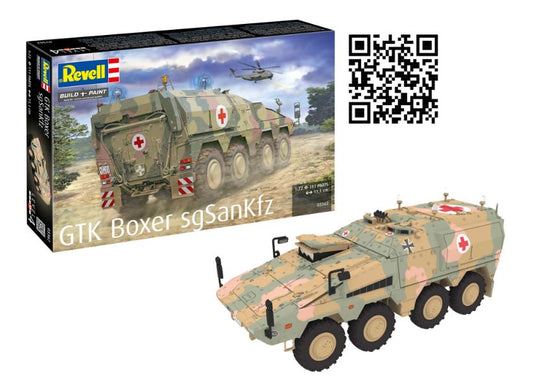 GTK BOXER sqSANKfz KIT 1:72 Scala 1:72 Revell