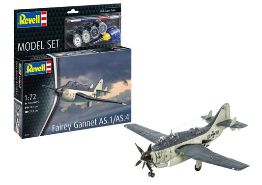 FAIREY GANNET AS.1/AS.4 MODEL SET KIT 1:72 Scala 1:72 Revell