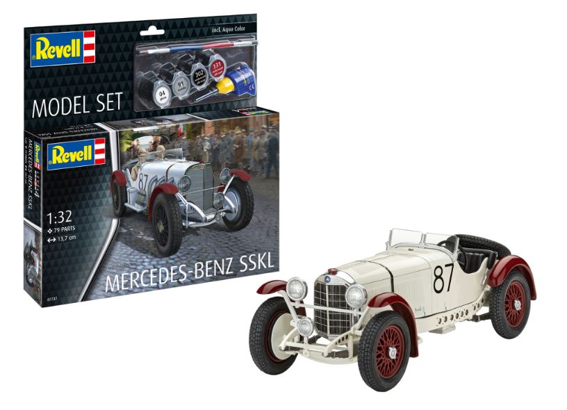 MERCEDES SSKL KIT MODEL SET 1:32 Scala 1:32 Revell