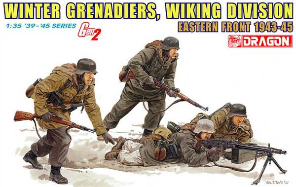 WINTER GRENADIERS WIKING DIVISION EASTERN FRONT 1944-45 KIT 1:35 Scala 1:35 Dragon