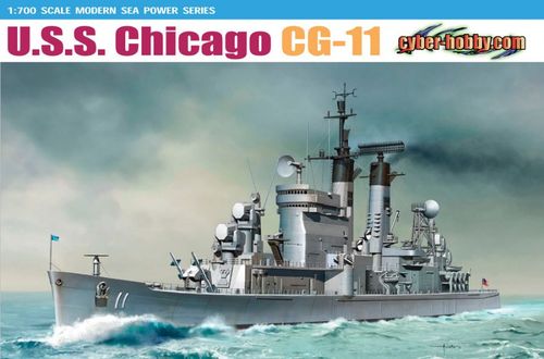 U.S.S. CHICAGO CG-11 KIT 1:700 Scale Varie Dragon