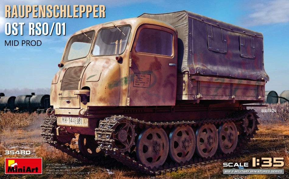 RAUPENSCHLEPPER OST RSO/01 MID PROD.KIT 1:35 Scala 1:35 Miniart