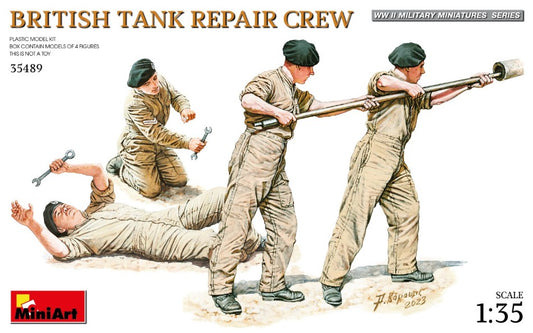 BRITISH TANK REPAIR CREW KIT 1:35 Scala 1:35 Miniart