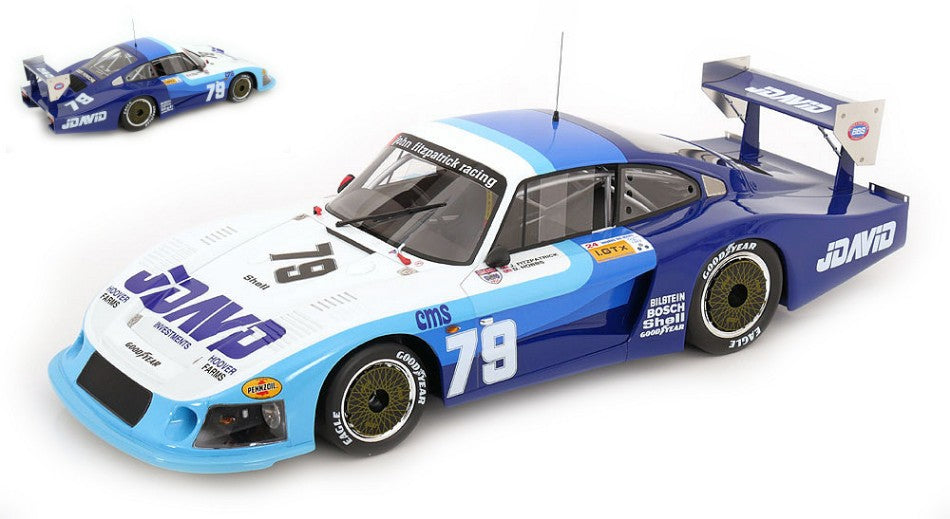 PORSCHE 935/81 N.79 MOBY DICK LA MANS 1978 J.FITZPATRICK-D.HOBBS 1:12 Scala 1:12 CMR Classic Model Replicars