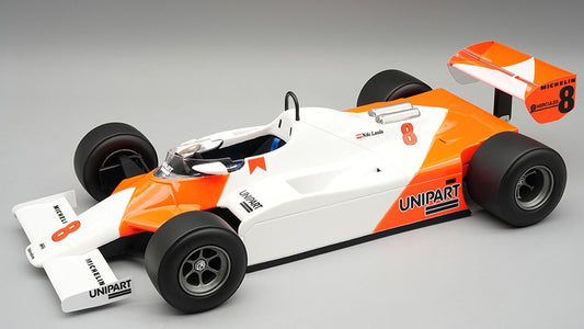 MCLAREN MP4/1B MONACO GP 1982 N.LAUDA W/DECALS 1:18 Scala 1:18 Tecnomodel