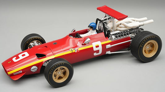 FERRARI 312F1/68 NURBURGRING GP 1968 J.ICKX W/DRIVER 1:18 Scala 1:18 Tecnomodel