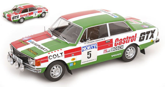 VOLVO 142 N.5 1000 LAKES RALLY 1973 MIKKOLA-RAUTANEN 1:18 Scala 1:18 ModelCarGroup