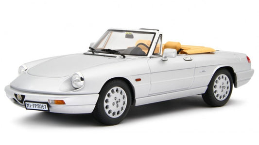 ALFA ROMEO SPIDER 1.6-2.0i 1990 SILVER 1:18 Scala 1:18 Laudo Racing