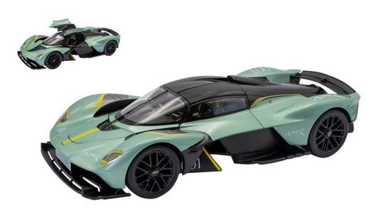 ASTON MARTIN VALKYRIE N.001 METALLIC LIGHT GREEN 1:18 Scala 1:18 RE.EL.Toys