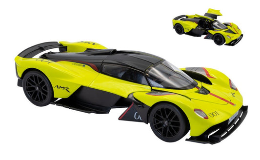 ASTON MARTIN VALKYRIE N.001 CITRON YELLOW 1:18 Scala 1:18 RE.EL.Toys