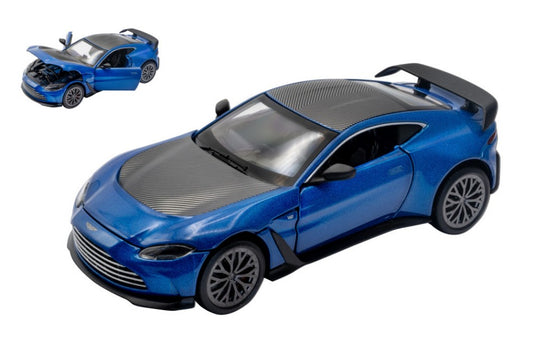 ASTON MARTIN V12 VANTAGE BLUE/BLACK 1:32 Scala 1:32 RE.EL.Toys