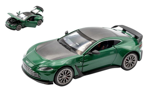 ASTON MARTIN V12 VANTAGE GREEN/BLACK 1:32 Scala 1:32 RE.EL.Toys