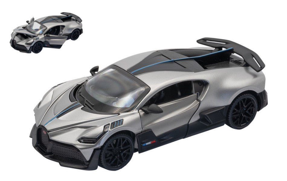 BUGATTI DIVO SILVER 1:32 Scala 1:32 RE.EL.Toys