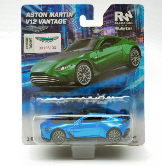 ASTON MARTIN VANTAGE BLUE/BLACK BLISTER 1:64 Scala 1:64 RE.EL.Toys
