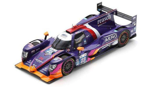 ORECA 07 GIBSON N.23 24 H LE MANS 2024 KEATING-ALBUQUERQUE-HANLEY 1:18 Scala 1:18 Spark Model