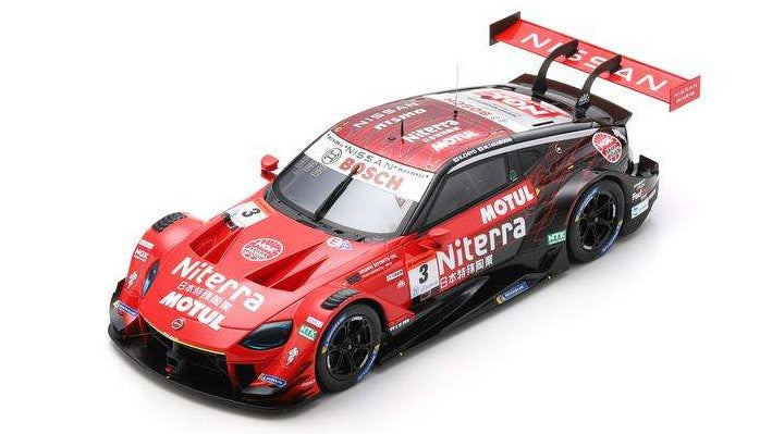 MOTUL Z N.3 SUPER GT500 2023 K.CHIYO-M.TAKABOSHI 1:18 Scala 1:18 Spark Model