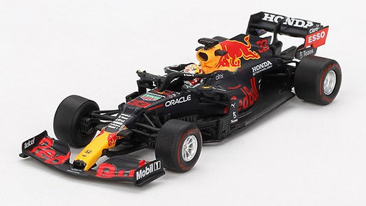 REB BULL RB16B N.33 WINN.ABU DHABI GP 2021 M.VERSTAPPEN 1:64 Scala 1:64 Mini GT