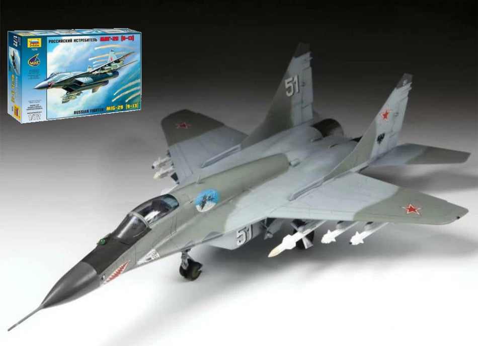 MIG-29C KIT 1:72 Scala 1:72 Zvezda