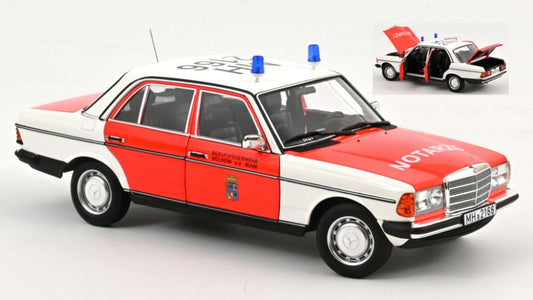 MERCEDES 200 1984 EMERCENCY AMBULANCE 1:18 Scala 1:18 Norev