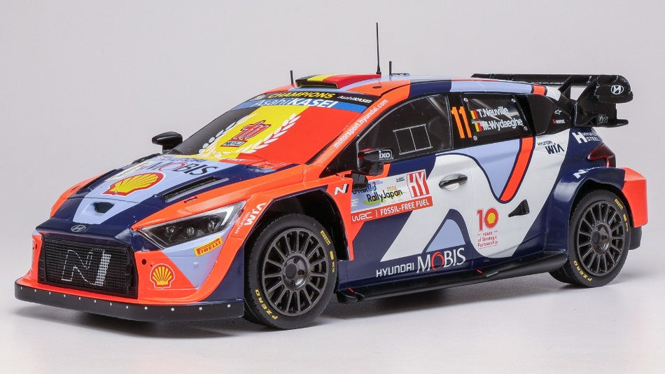 HYUNDAI i20 N N.11 RALLY1 JAPAN 2024 NEUVILLE-WYDAEGHE 1:18
 Scala 1:18 Ixo Model