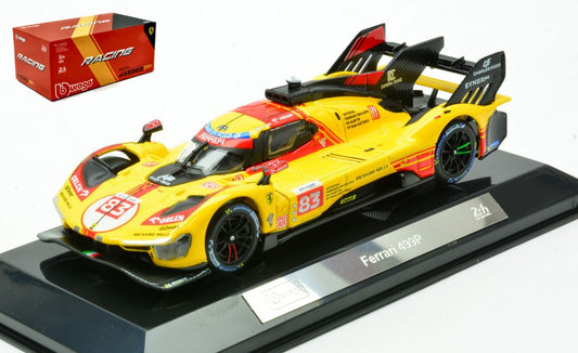 FERRARI 499P N.83 LE MANS 2024 KUBICA-YIFEI-SCARCMAN SIGNATURE 1:43 Scala 1:43 Burago
