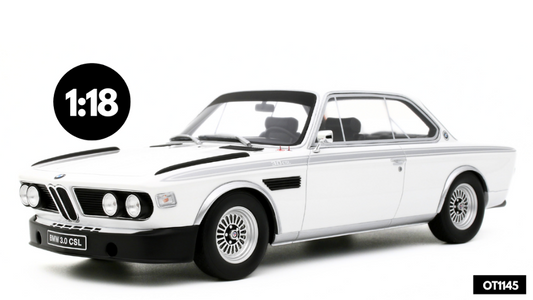 BMW 3,0 CSL 1972 CHAMONIX WHITE 1:18 Scala 1:18 Ottomobile