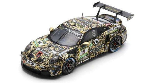 PORSCHE 911 GT3 N.121 3rd CUP 2 CLASS 24 H NURBURGRING 2024 LEIB-BRUCK-D Scala 1:43 Spark Model