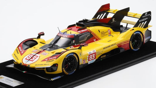 FERRARI 499P N.83 LE MANS 2024 KUBICA-SHWARTZMAN-YE 1:12 Scala 1:12 Looksmart