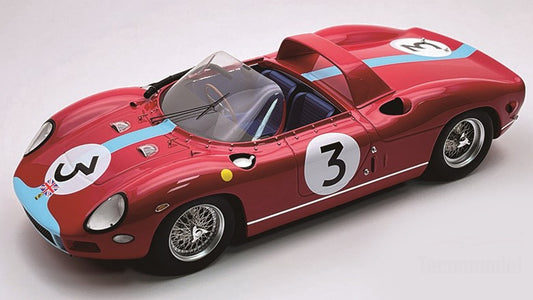 FERRARI 330P N.3 WINNER TOURIST TROPHY 1964 G.HILL 1:18 Scala 1:18 Tecnomodel