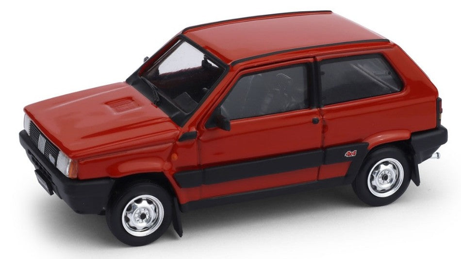 FIAT PANDA 4x4 1986 ROSSO SIAM 1:43 Scala 1:43 Brumm