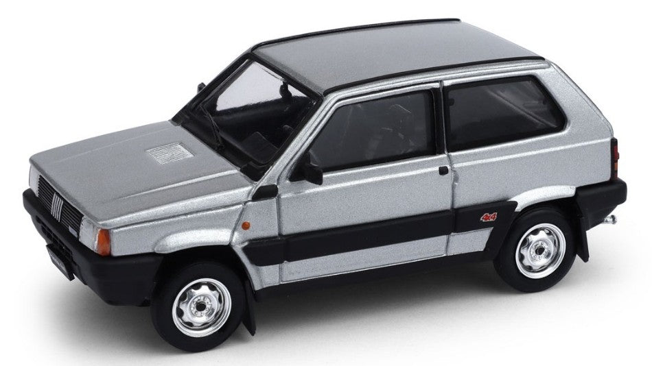 FIAT PANDA 4x4 1986 GRIGIO CHIARO MET.1:43 Scala 1:43 Brumm