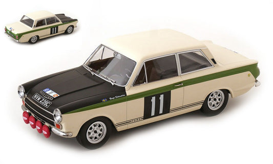 FORD LOTUS CORTINA MKI N.11 WINN.RAC RALLY 1966 SODERSTROM-PALM 1:18 Scala 1:18 ModelCarGroup