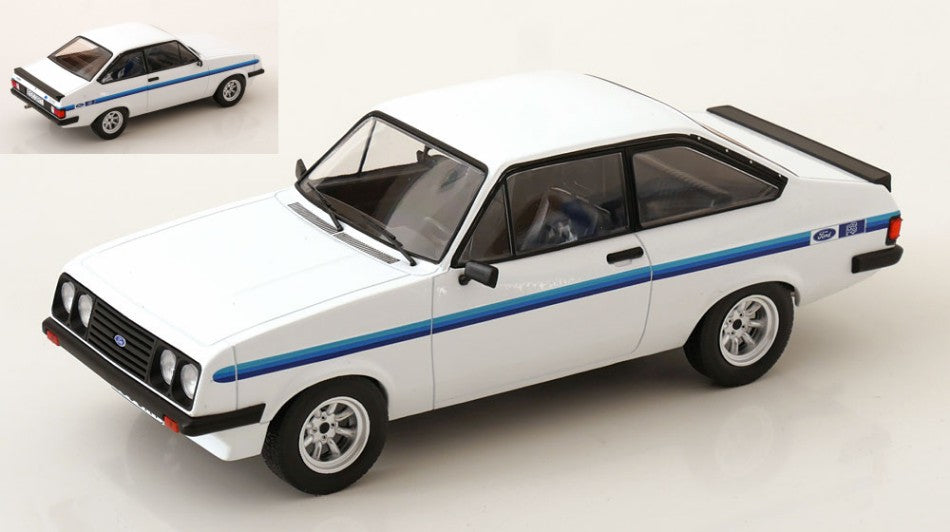 FORD ESCORT MKII RS 2000 1977 WHITE 1:18 Scala 1:18 ModelCarGroup