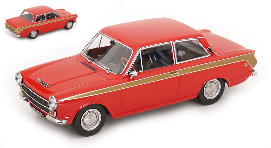 FORD LOTUS CORTINA MKI 1966 RED/GOLD 1:18 Scala 1:18 ModelCarGroup
