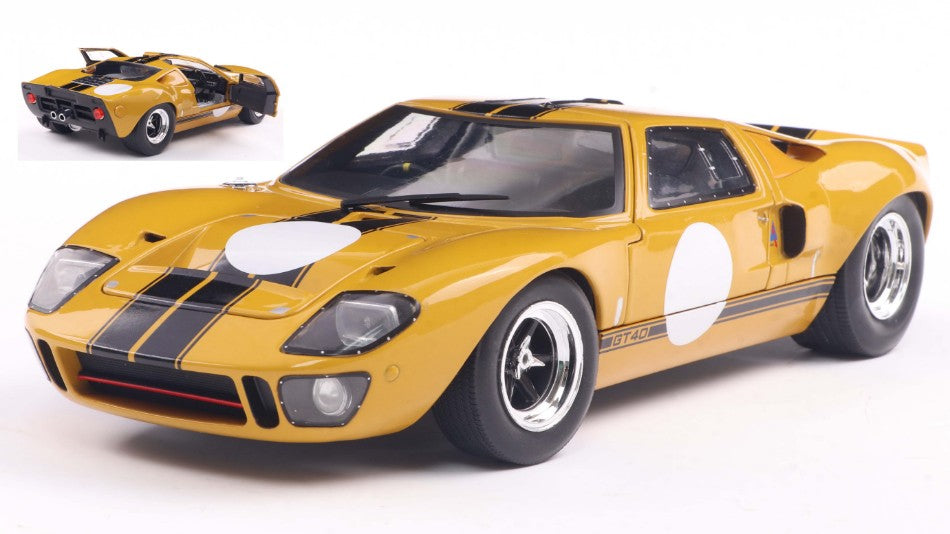 FORD GT40 MK.1 1968 YELLOW 1:18 Scala 1:18 Solido