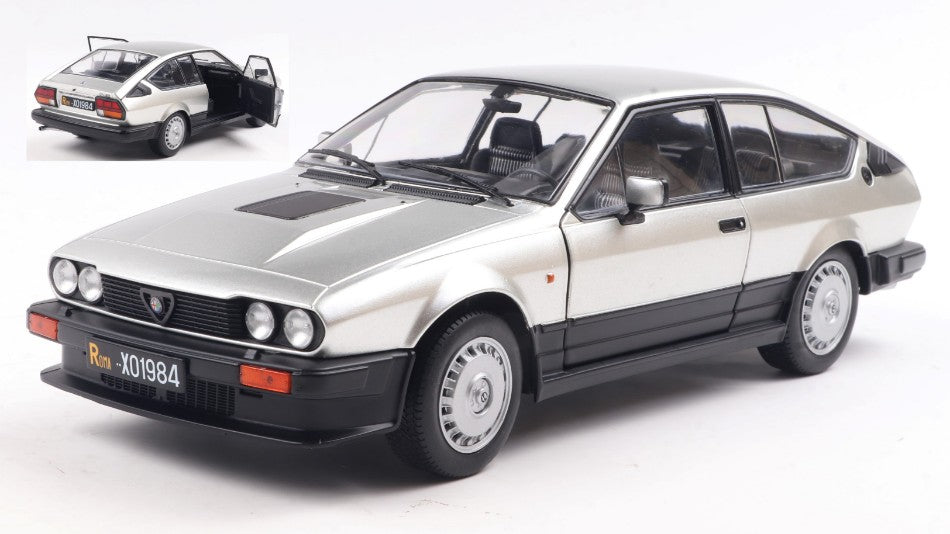 ALFA ROMEO GTV6 1984 SILVER 1:18 Scala 1:18 Solido