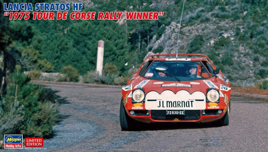 LANCIA STRATOS HF TOUR DE CORSE 1975 KIT 1:24 Scala 1:24 Hasegawa