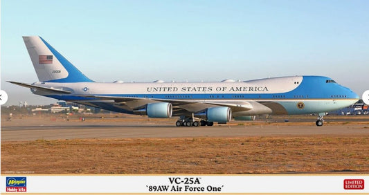 VC-25A 9AW AIR FORCE ONE KIT 1:200 Scale Varie Hasegawa