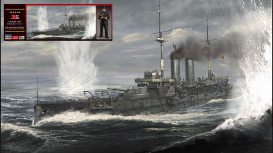 IJN MIKASA SCHLACHT INDER JAPANISCHEN SEE 1905 KIT 1:700 Scale Varie Hasegawa