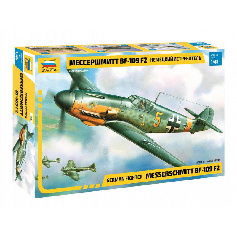 MESSERSCHMITT Bf-109 F2/F4 KIT 1:48 Scala 1:48 Zvezda