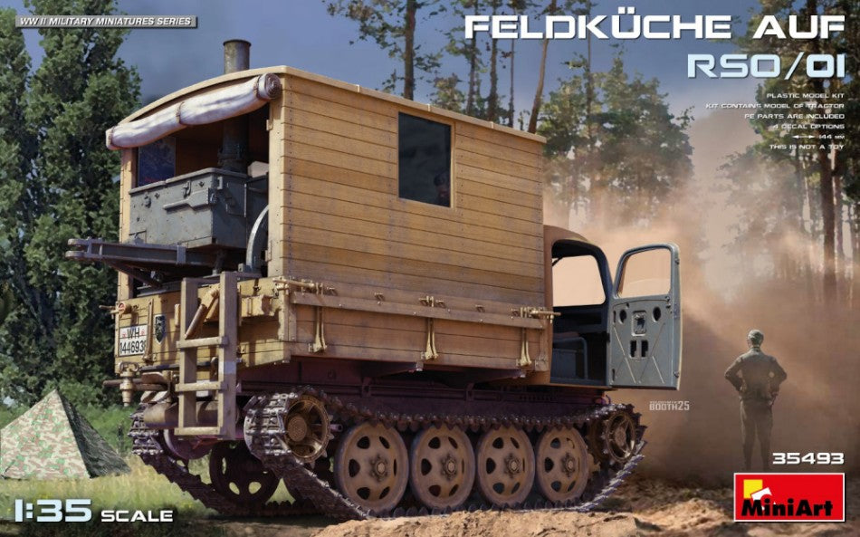 FELDKUCHE AUF RSO/01 KIT 1:35 Scala 1:35 Miniart