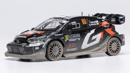 TOYOTA GR YARIS N.18 RALLY1 MONTE CARLO 2025 KATSUTA-JOHNSTON 1:43 Scala 1:43 Ixo Model