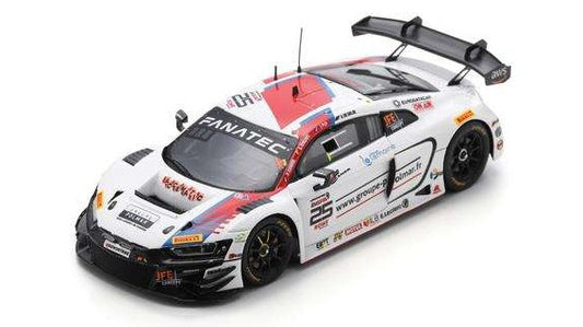 AUDI R8 GT3 N.25 2nd GOLD CLASS 24 H SPA 2024 PLA-MAGNUS-EVRARD-DE WILDE Scala 1:43 Spark Model